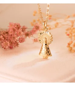 Medalla Silueta Virgen Del Pilar 18 Ktes 26Mm<Alda Joyeros Clearance
