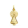 Medalla Silueta Virgen Del Pilar 18 Ktes 25Mm<Alda Joyeros Store