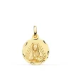 Medalla V. Guadalupe Mexico Oro 18K Tallada 14Mm<Alda Joyeros New