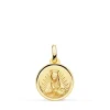 Medalla V. Guadalupe Mexico Oro 18K Bisel 14Mm<Alda Joyeros Flash Sale