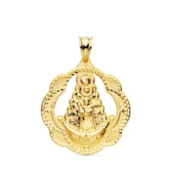 Medalla V. Rocio Oro Amarillo 18K 35 Mm Cerco<Alda Joyeros Discount