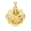 Medalla Virgen Carmen Oro 18 K 42 Mm Pandereta<Alda Joyeros Hot
