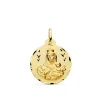 Medalla Virgen Carmen Oro 18K 22Mm Tallada<Alda Joyeros Cheap