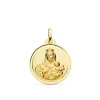 Medalla Virgen Carmen Oro 18K 22Mm Bisel<Alda Joyeros Cheap