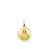 Medalla Virgen Carmen Oro 18K 14Mm Bisel<Alda Joyeros Hot