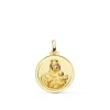 Medalla Virgen Carmen Oro 18K 18Mm Bisel<Alda Joyeros New