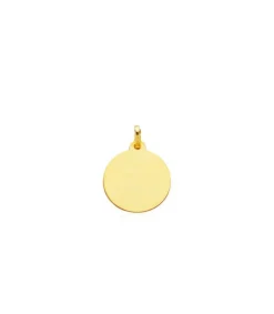 Medalla Virgen Carmen Oro 18K 18Mm Bisel<Alda Joyeros New