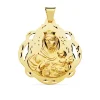 Medalla Virgen Carmen Oro 18K Pandereta 42Mm<Alda Joyeros Flash Sale