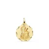 Medalla Virgen De Los Desamparados Oro 18K 18Mm Tallada<Alda Joyeros Shop