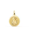 Medalla Virgen De Los Desamparados Oro 18K 16Mm Brillo<Alda Joyeros Best