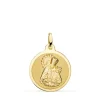 Medalla Virgen De Los Desamparados Oro 18K 18Mm Brillo<Alda Joyeros New