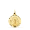 Medalla Virgen Del Pilar 18 Ktes 18 Mm<Alda Joyeros Best Sale