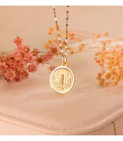 Medalla Virgen Del Pilar 18 Ktes 18 Mm<Alda Joyeros Best Sale