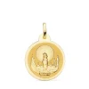 Medalla Virgen Del Pilar 18 Ktes 20Mm Brillo<Alda Joyeros New