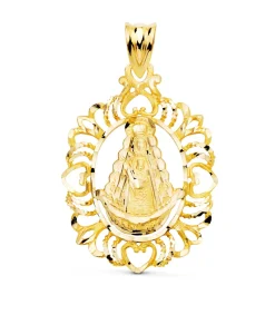 Medalla Virgen Del Rocio Orla Oro 18 K 30 Mm<Alda Joyeros Cheap
