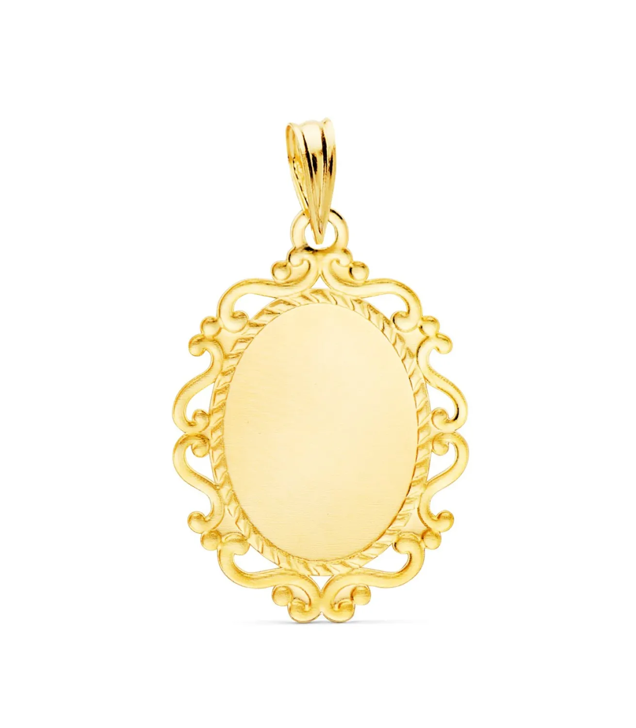 Medalla Virgen Milagrosa Francesa Oro 9K 23 Mm<Alda Joyeros Shop