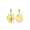 Medalla Virgen Milagrosa Oro 18K 21Mm Tallada<Alda Joyeros Outlet