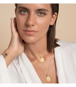 Medalla Virgen Milagrosa Oro Amarillo 18K 20 Mm<Alda Joyeros Outlet