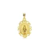 Medalla Virgen Milagrosa 18 Ktes 24 Mm<Alda Joyeros Fashion