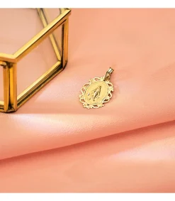 Medalla Virgen Milagrosa 18 Ktes 24 Mm<Alda Joyeros Fashion