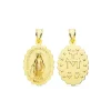 Medalla Virgen Milagrosa Oro Amarillo 18K 25 Mm<Alda Joyeros Discount