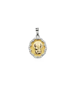 Medalla Virgen Niña Bicolor 9 Ktes<Alda Joyeros Cheap