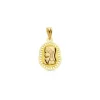 Medalla Virgen Niña Calada 18 Ktes<Alda Joyeros Shop
