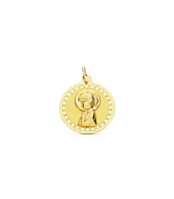 Medalla Virgen Niña Calada 18 Ktes<Alda Joyeros Cheap