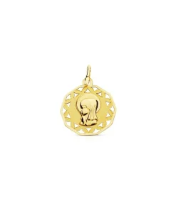 Medalla Virgen Niña Calada 9 Ktes<Alda Joyeros Best
