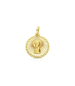 Medalla Virgen Niña Calada 18 Ktes<Alda Joyeros Discount