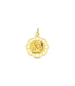 Medalla Virgen Niña Galleta 18 Ktes<Alda Joyeros Flash Sale