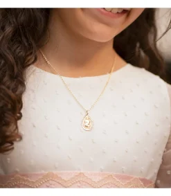 Medalla Virgen Niña Gota 9 Ktes<Alda Joyeros Flash Sale