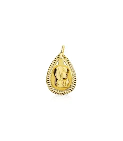 Medalla Virgen Niña Gota 18 Ktes<Alda Joyeros Best Sale