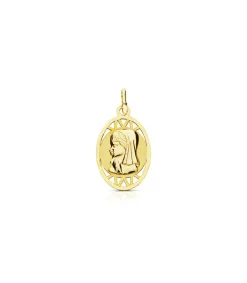 Medalla Virgen Niña Oval 9 Ktes<Alda Joyeros Hot