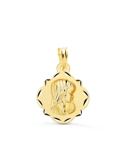 Medalla Virgen Niña Tallada 18 Ktes<Alda Joyeros Flash Sale