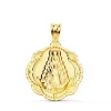 Medalla Virgen Rocio Oro 18K 26Mm Pandereta<Alda Joyeros Flash Sale