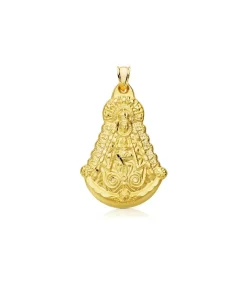 Medalla Virgen Rocio Silueta Oro 18K 40Mm<Alda Joyeros Hot