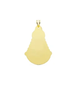 Medalla Virgen Rocio Silueta Oro 18K 40Mm<Alda Joyeros Hot