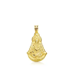 Medalla Virgen Rocio Silueta Oro 18K 25Mm<Alda Joyeros Cheap