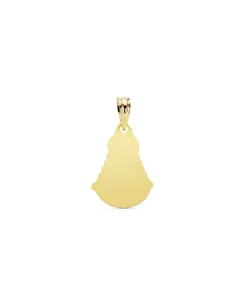 Medalla Virgen Rocio Silueta Oro 18K 20Mm<Alda Joyeros Best Sale