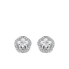 Pendiente Oro Blanco Celia 18 Ktes<Alda Joyeros Online