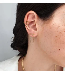 Pendiente Sand Ear Cuff Oro 18K<Alda Joyeros New