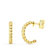 Pendientes Aros Bolitas Oro Amarillo 18K<Alda Joyeros Outlet