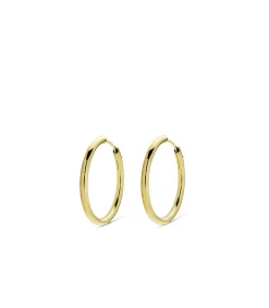 Pendientes Aros Morgana Oro 18K 18Mm<Alda Joyeros Best