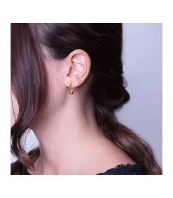 Pendientes Aros Morgana Oro 18K 18Mm<Alda Joyeros Best