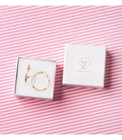 Pendientes Aros Oro 9K 35 Mm Gallonados<Alda Joyeros Discount