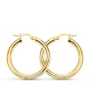 Pendientes Aros Oro 9K 26X3 Mm<Alda Joyeros Clearance