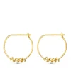 Pendientes Aros Twist Oro Amarillo 18K<Alda Joyeros Shop