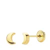 Pendientes Bebé Milla Oro Amarillo 18K Luna 4,5Mm<Alda Joyeros Store