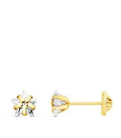 Pendientes Bebé Oro 18K Emily Circonita 5Mm<Alda Joyeros Outlet